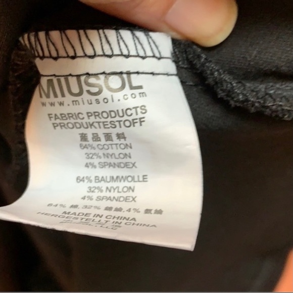 Miusol black elegant, classic, retro A-Line dress - Picture 4 of 5